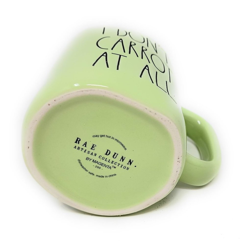 Rae Dunn Easter I Don't Carrot At All Coffee Mug - Picture 5 of 6